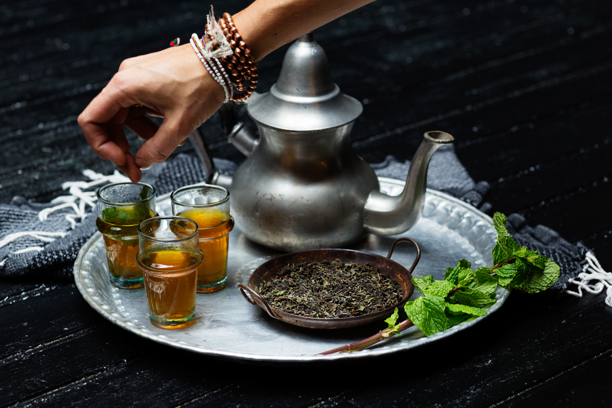 Thé à la menthe du Maroc Jardins d’Osmane - Café Caron